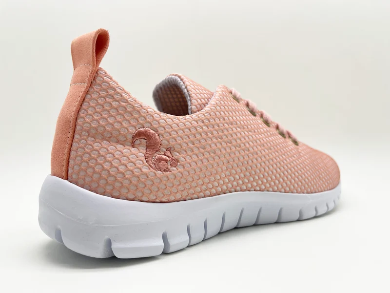 thies ® Reflexrunner peach | vegan aus recyceltem PET