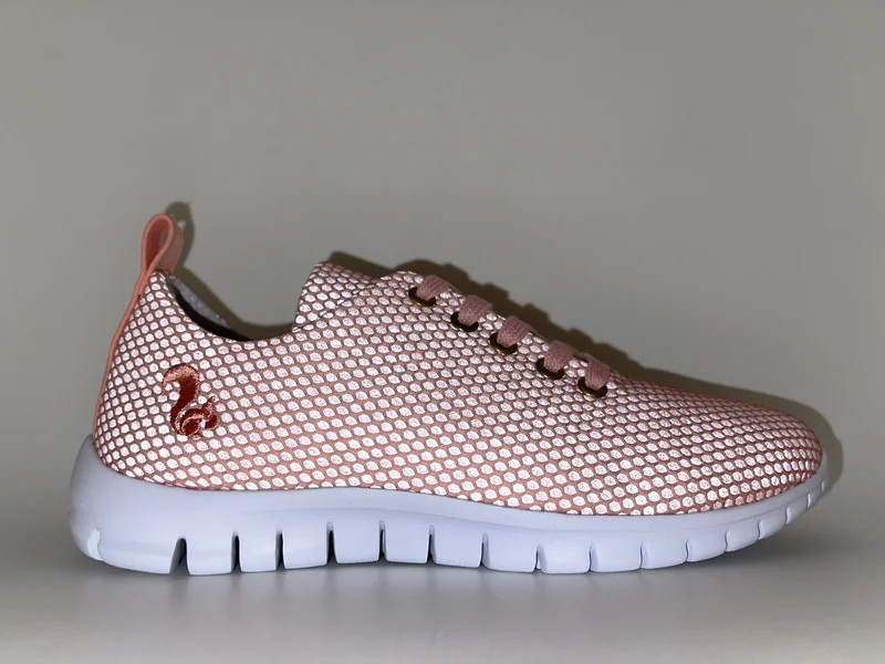 thies ® Reflexrunner peach | vegan aus recyceltem PET