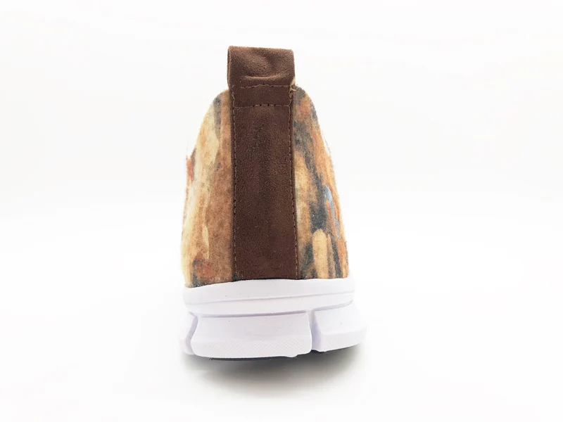 thies ® PET Sneaker camo brown | vegan aus recycelten Flaschen