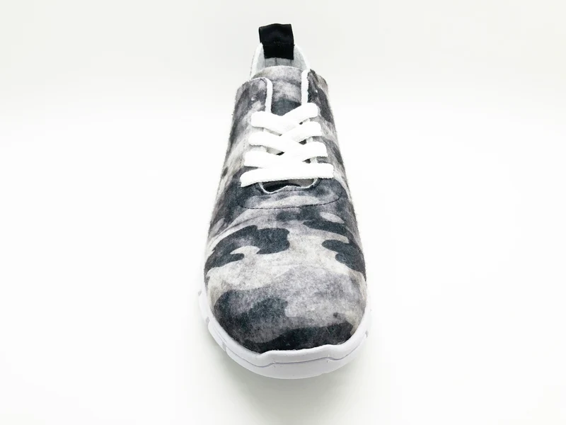 thies ® PET Sneaker camo grey | vegan aus recycelten Flaschen