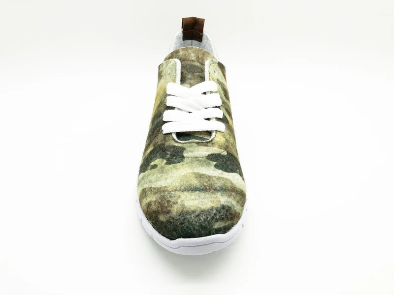 thies ® PET Sneaker camo green | vegan aus recycelten Flaschen