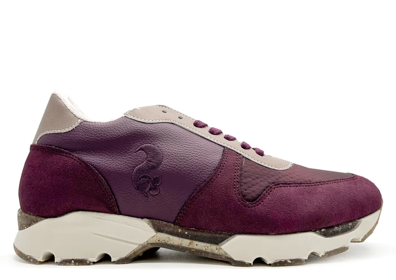 thies ® Eco Squirrel Runner algae cork vegan dark berry