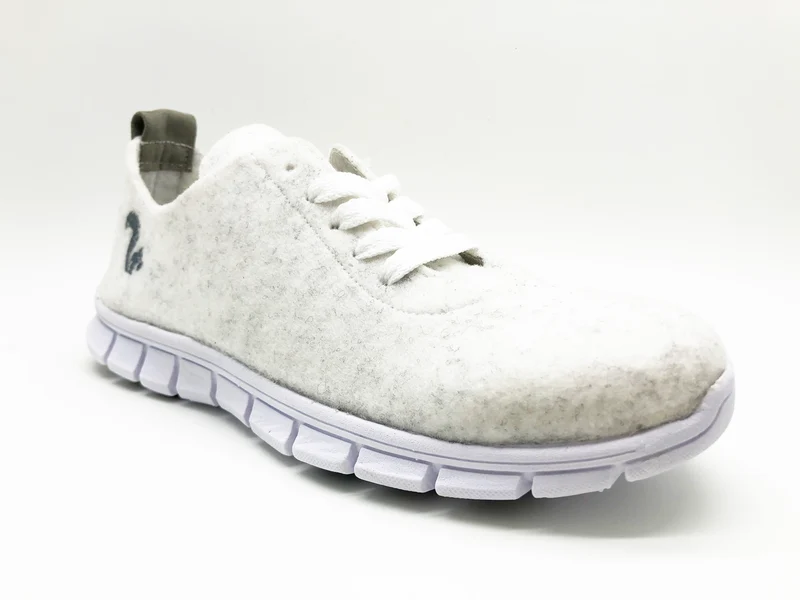 thies ® PET Sneaker snow | vegan aus recycelten Flaschen