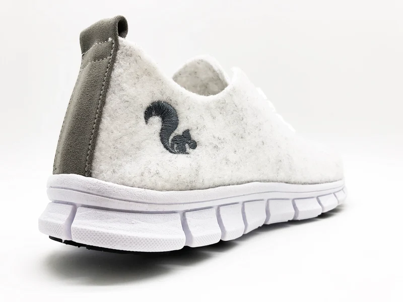 thies ® PET Sneaker snow | vegan aus recycelten Flaschen