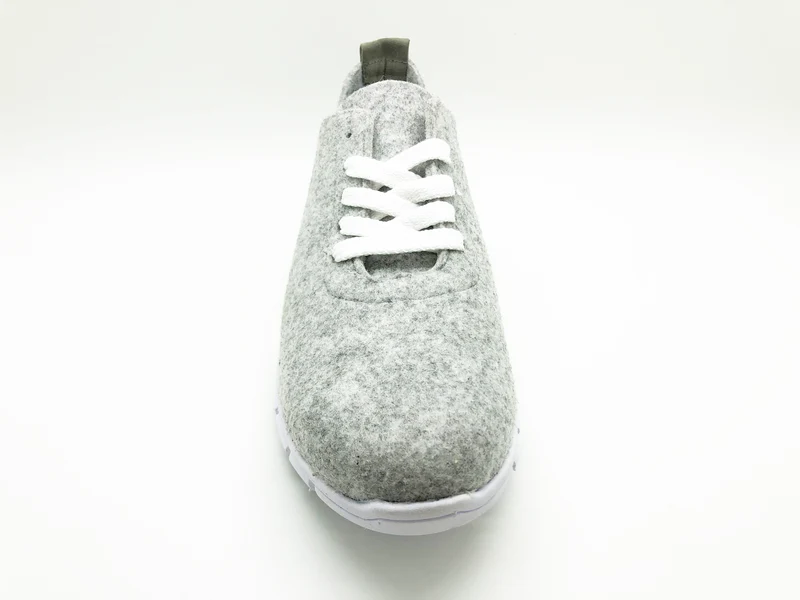 thies ® PET Sneaker stone grey | vegan aus recycelten Flaschen