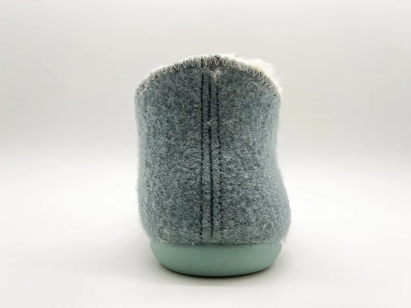 thies 1856 ® Slipper Boots mint with Eco Wool