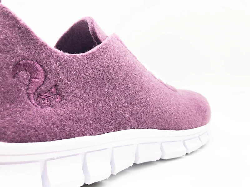 thies ® PET Sneaker grape | vegan aus recycelten Flaschen