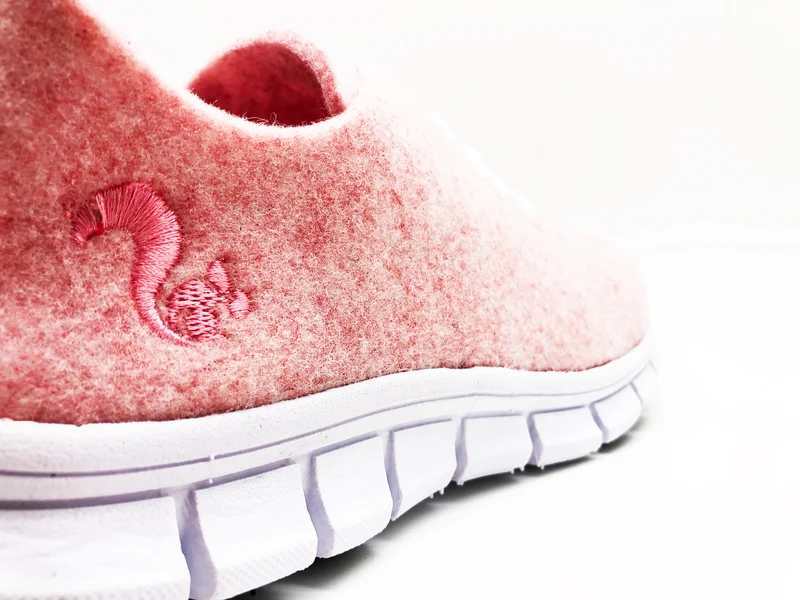 thies ® PET Sneaker rose | vegan aus recycelten Flaschen