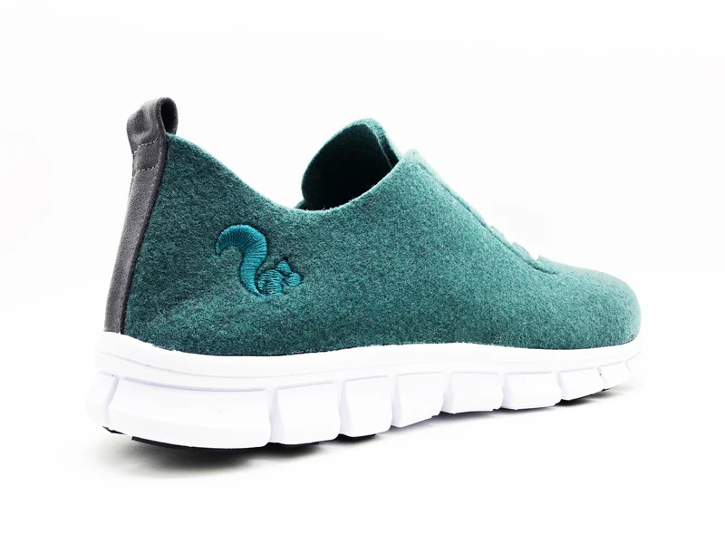 thies ® PET Sneaker olive | vegan aus recycelten Flaschen
