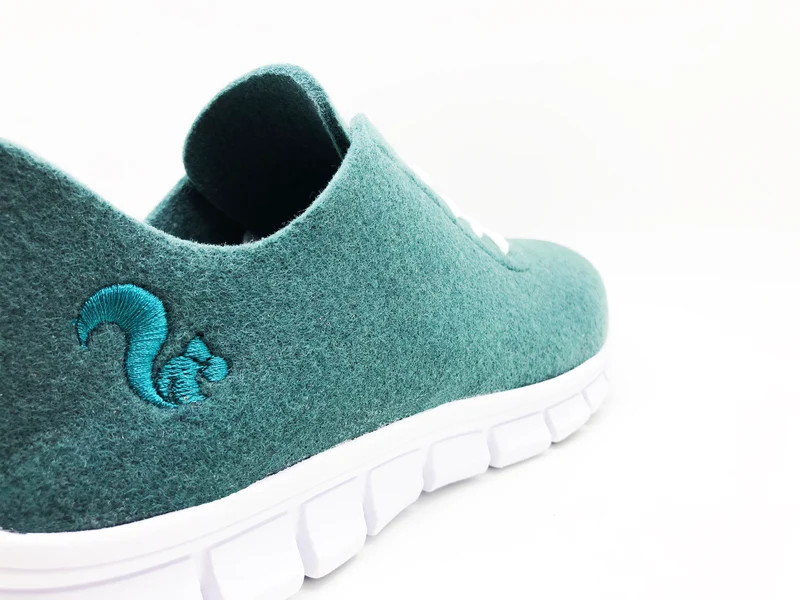 thies ® PET Sneaker olive | vegan aus recycelten Flaschen