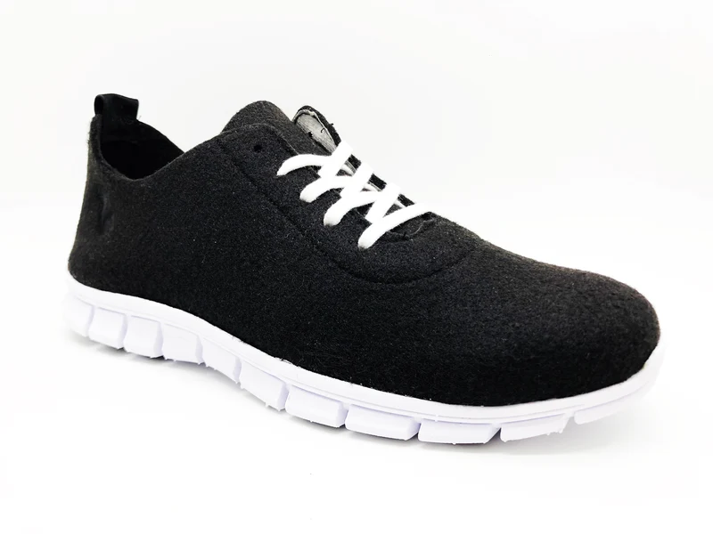 thies ® PET Sneaker black | vegan aus recycelten Flaschen