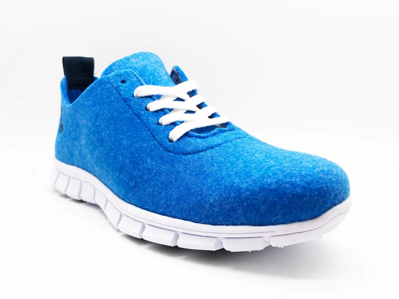 thies ® PET Sneaker blue | vegan aus recycelten Flaschen