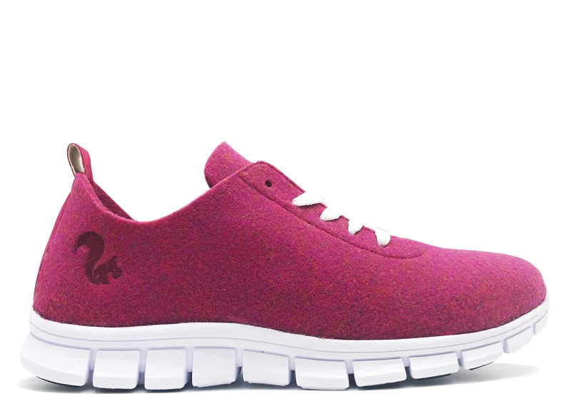 thies ® PET Sneaker fuchsia | vegan aus recycelten Flaschen