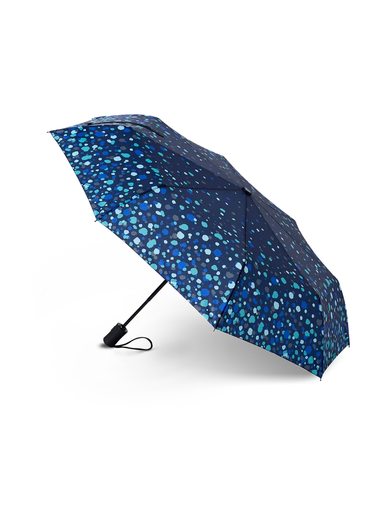 Lustiger Regenschirm Regentropfen