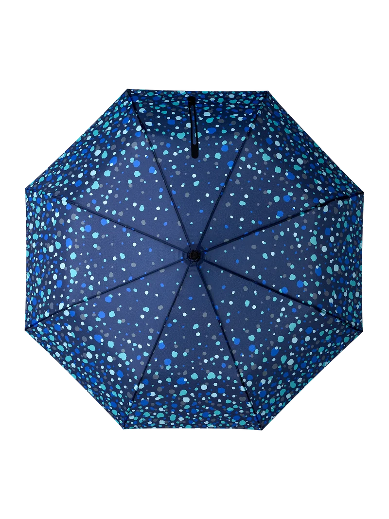 Lustiger Regenschirm Regentropfen