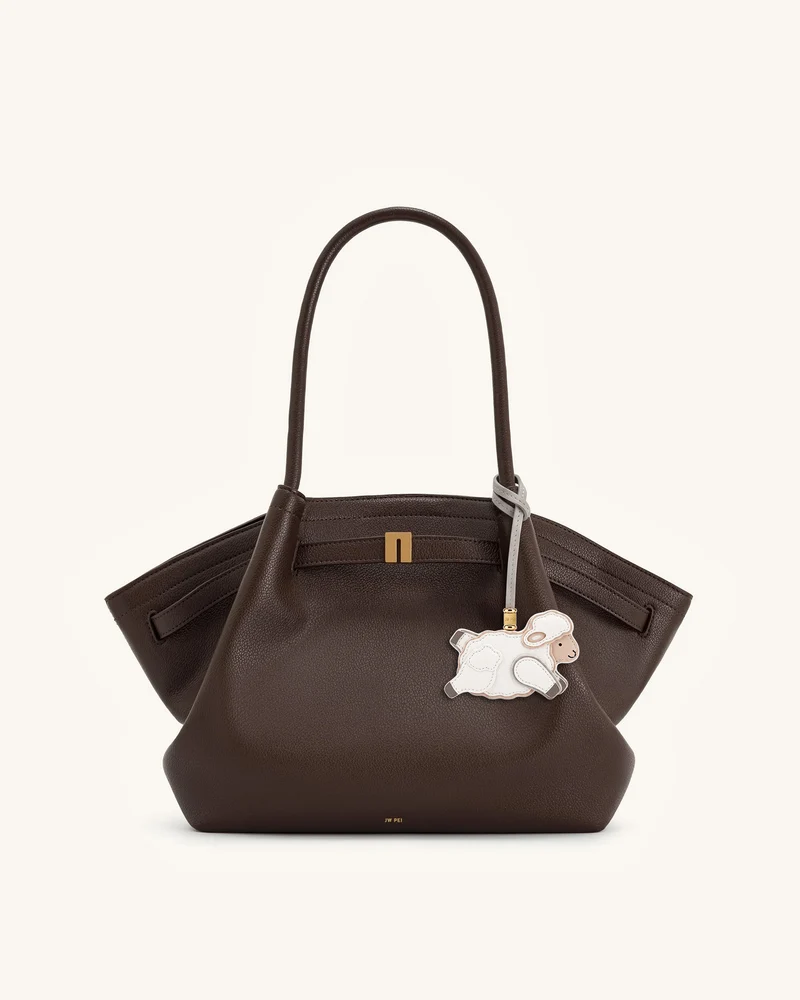 Kleiner Schaf-Taschenanhänger - Weiß