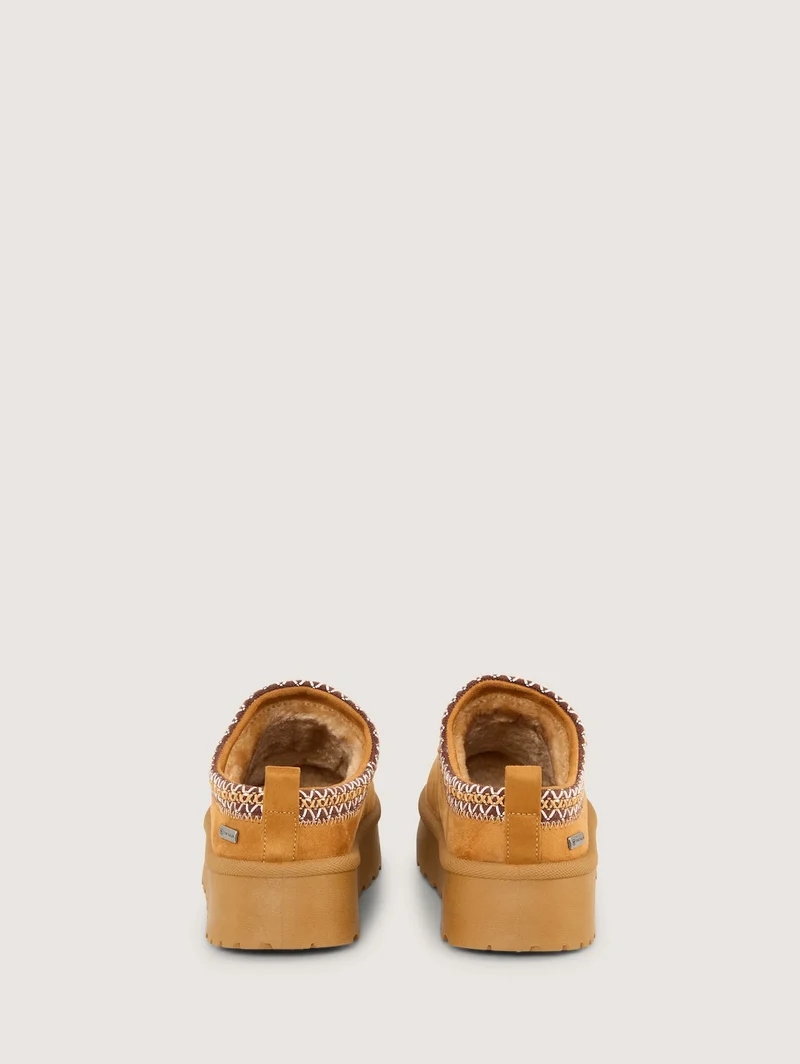Tom Tailor Damen Slip-On Plateau Loafer | Cognac