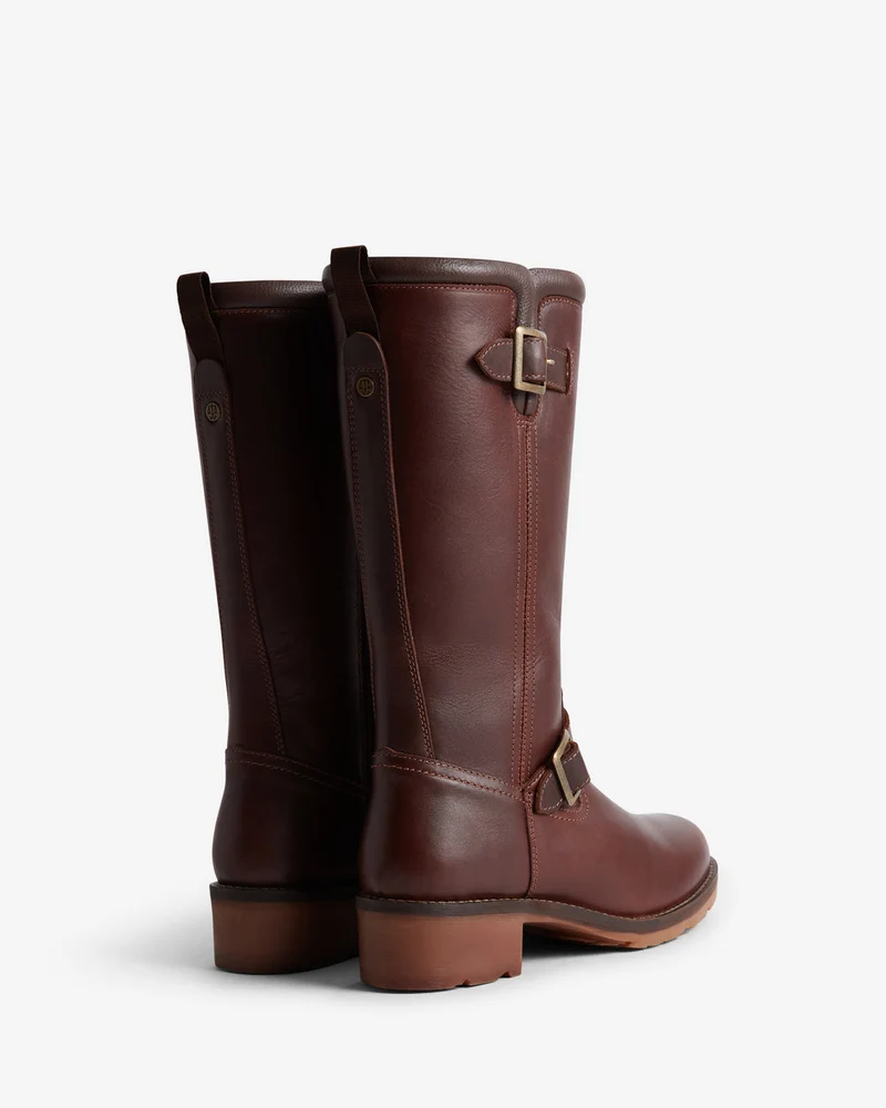 Hunter Damenstiefel Iona, hoch geschnitten | Schokoladenbraun