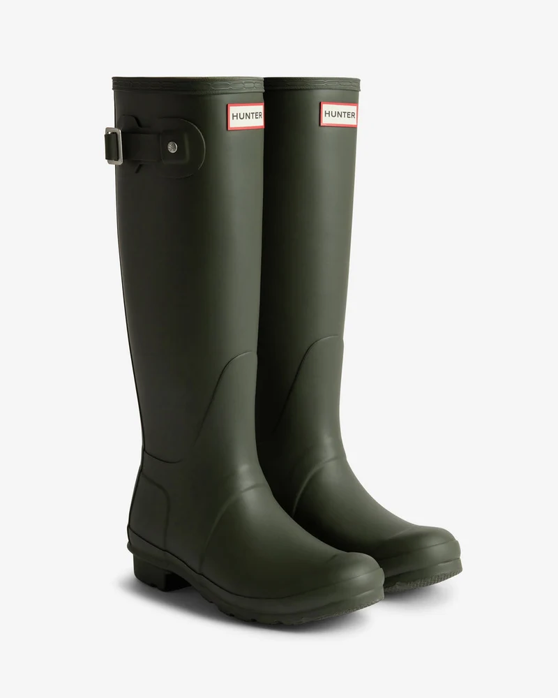 Hunter Hohe Damen-Gummistiefel | Dunkeloliv