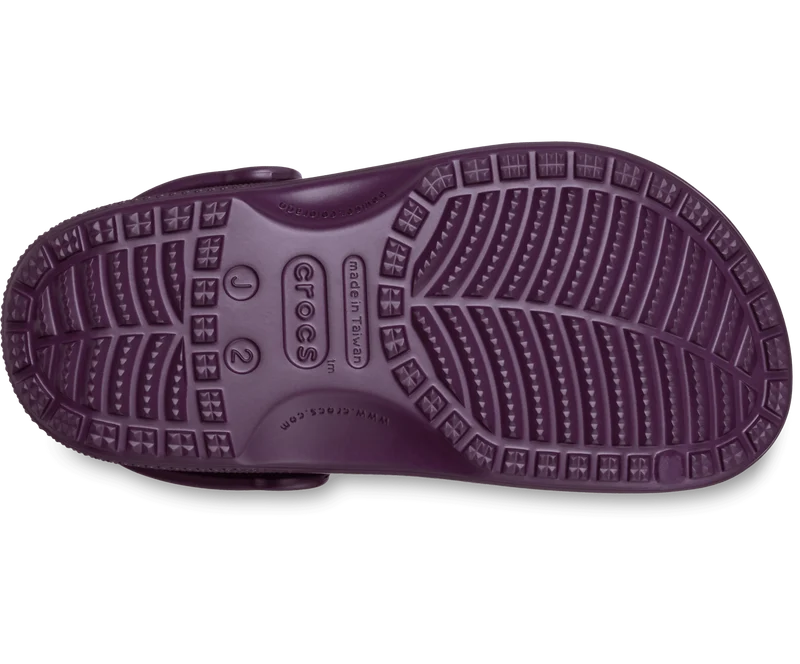 CROCS Kinder Classic Clog | Plüschpflaume
