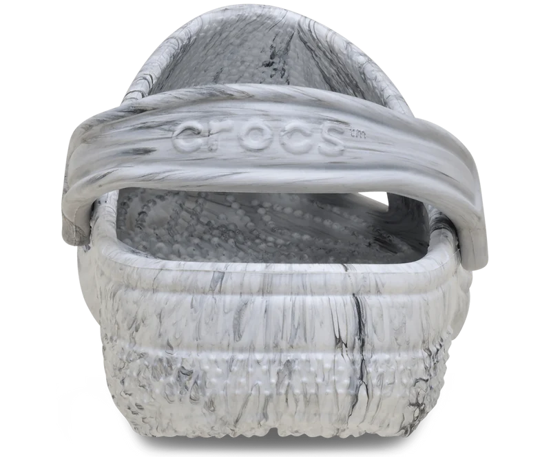 CROCS Kinder Klassischer Aquarell Marmorierter Clog | Grauer Wirbel