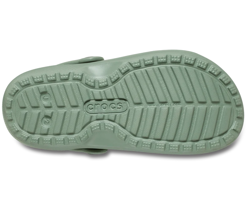 CROCS Kinderklassiker Lined Clog | Moos