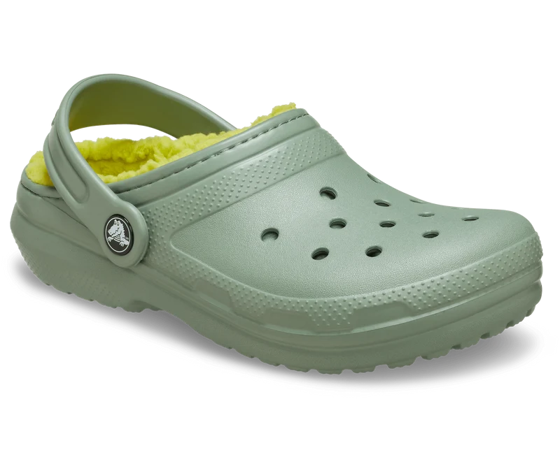 CROCS Kinderklassiker Lined Clog | Moos