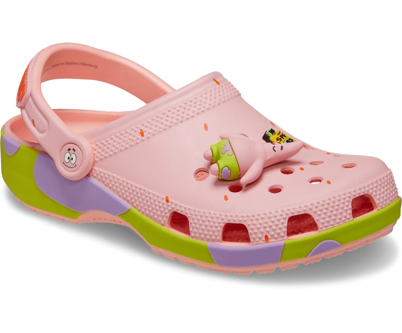 CROCS Unisex Spongebob Patrick Clog