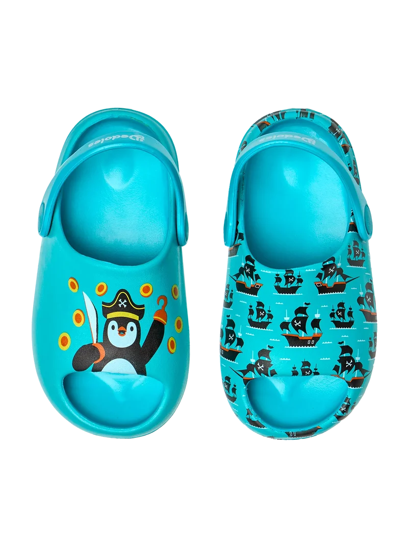 Lustige chunky Baby-Clog-Sandalen Piratenboot