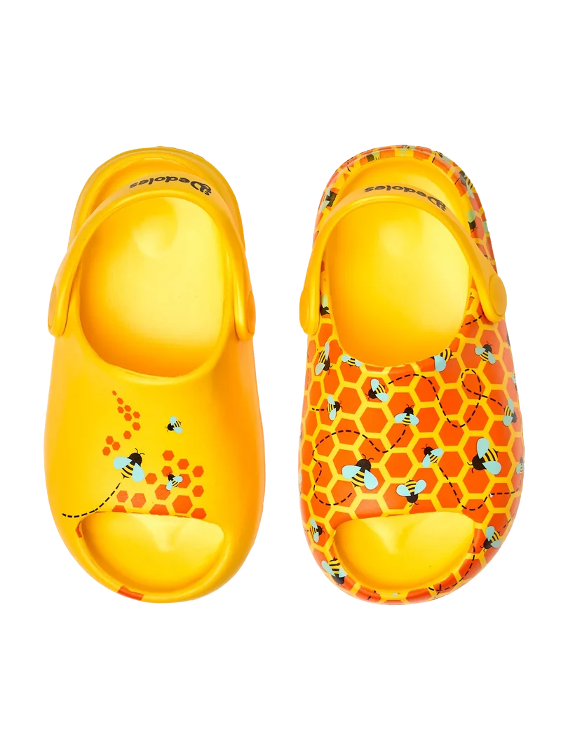 Lustige chunky Baby-Clog-Sandalen Bienchen