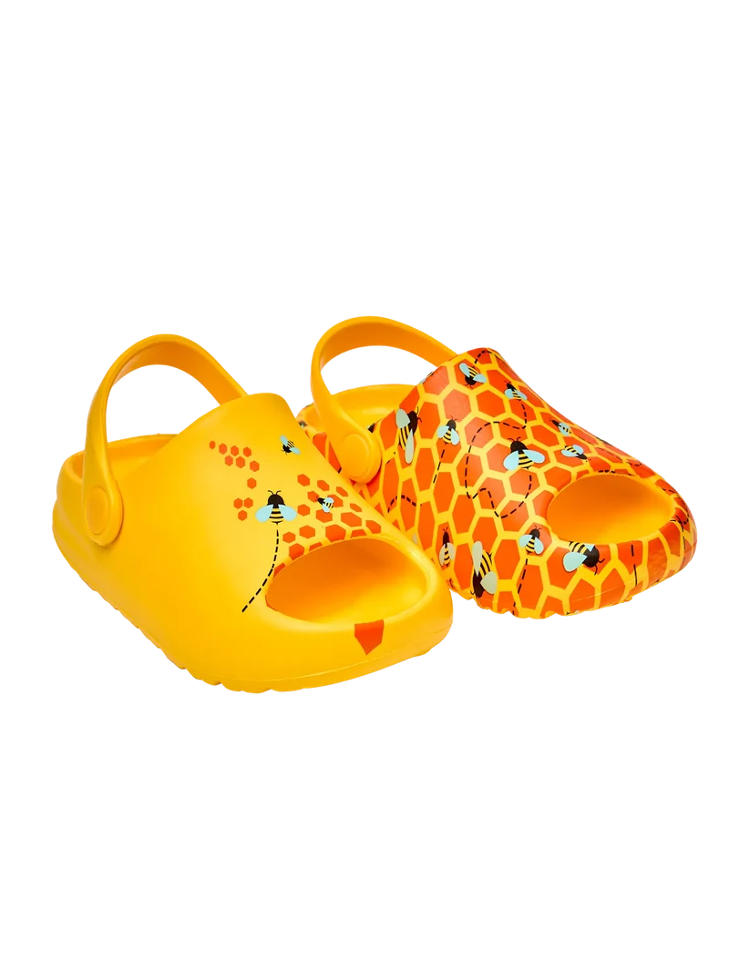 Lustige chunky Baby-Clog-Sandalen Bienchen