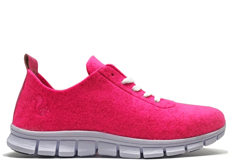 thies ® PET Sneaker neon pink | vegan aus recycelten Flaschen