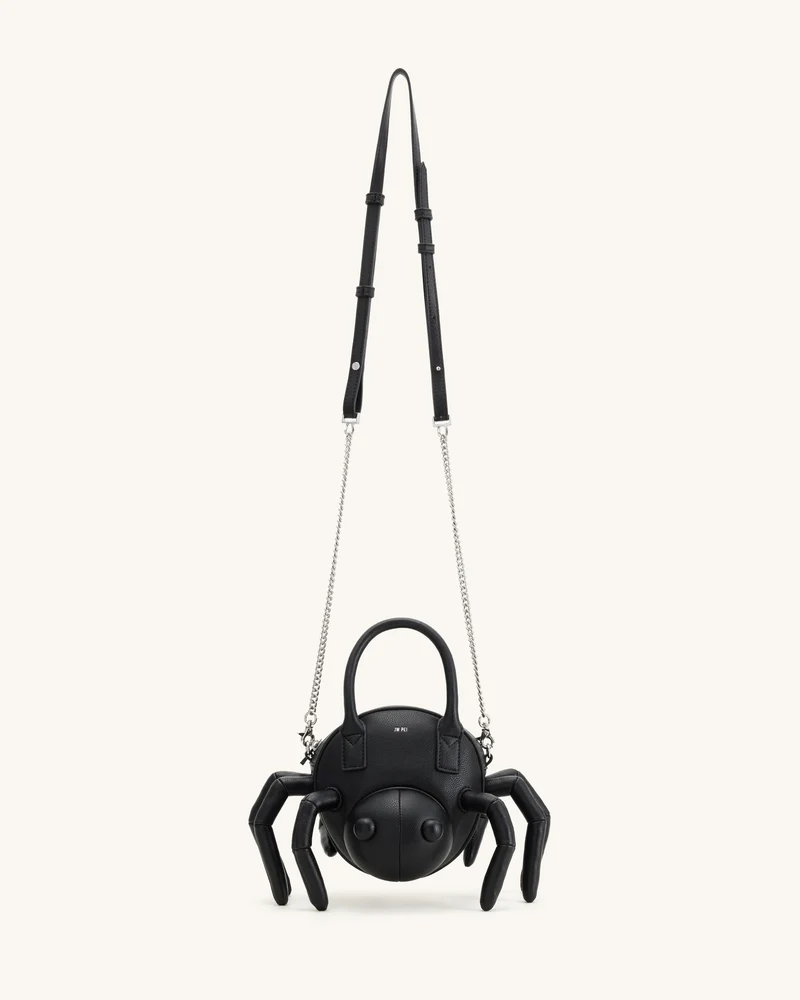 Siena Henkeltasche in Spinnenform - Schwarz
