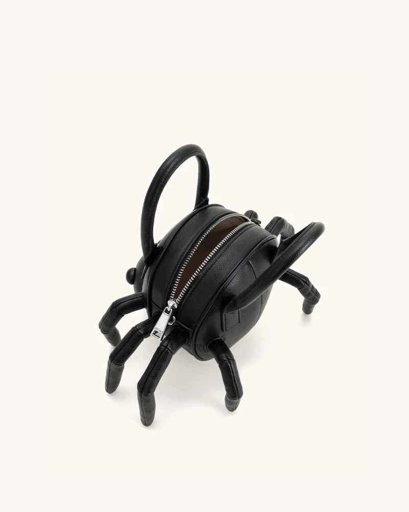 Siena Henkeltasche in Spinnenform - Schwarz