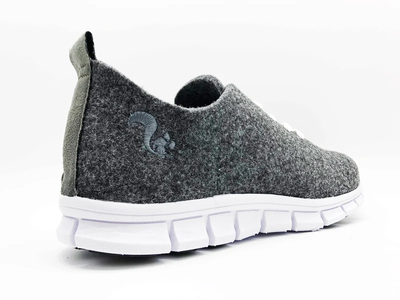 thies ® PET Sneaker anthracite | vegan aus recycelten Flaschen