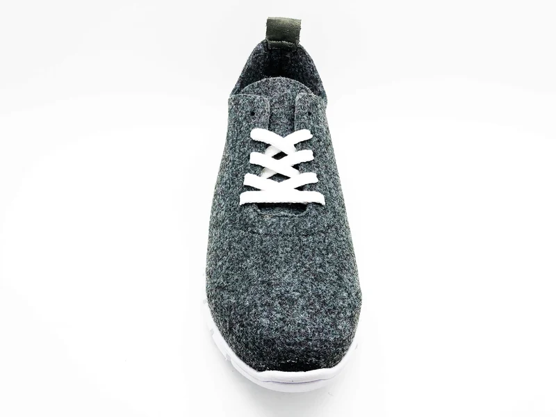 thies ® PET Sneaker anthracite | vegan aus recycelten Flaschen