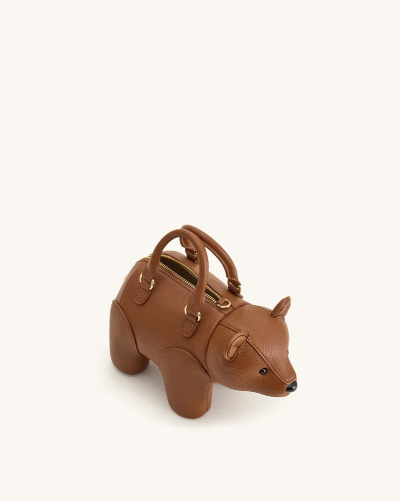 Bernie Bear Henkeltasche - Braun