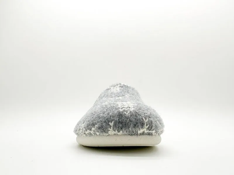 thies 1856 ® Recycled Reindeer PET Slipper vegan grey