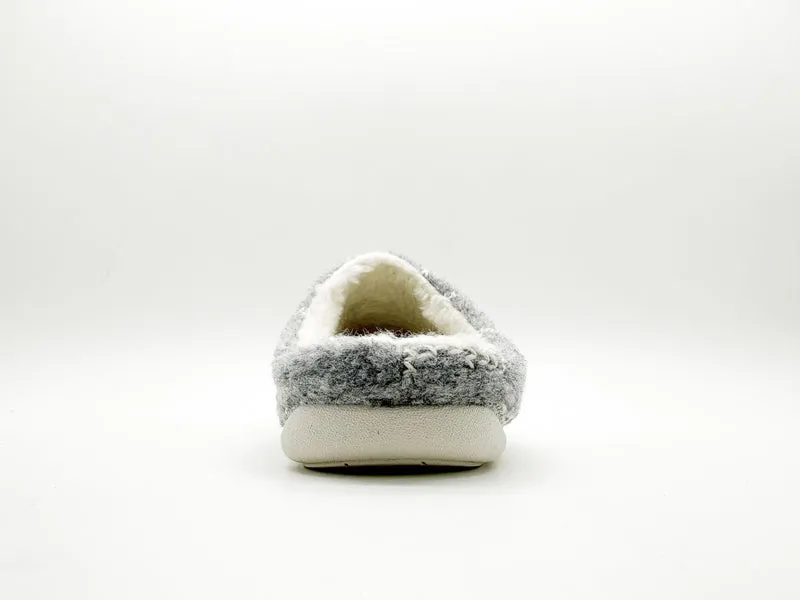 thies 1856 ® Recycled Reindeer PET Slipper vegan grey