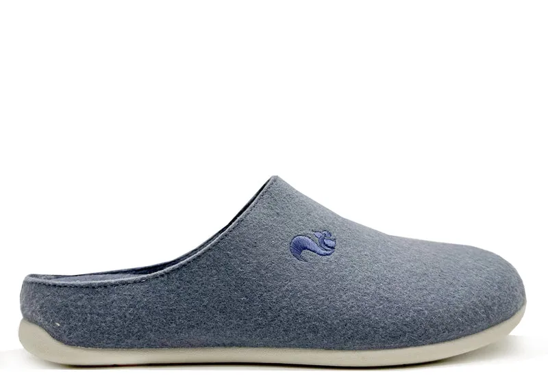 thies 1856 ® Recycled PET Slipper vegan blue fog