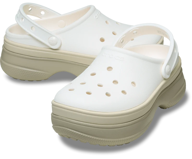 CROCS Unisex Classic Stacked Clog | Kreide