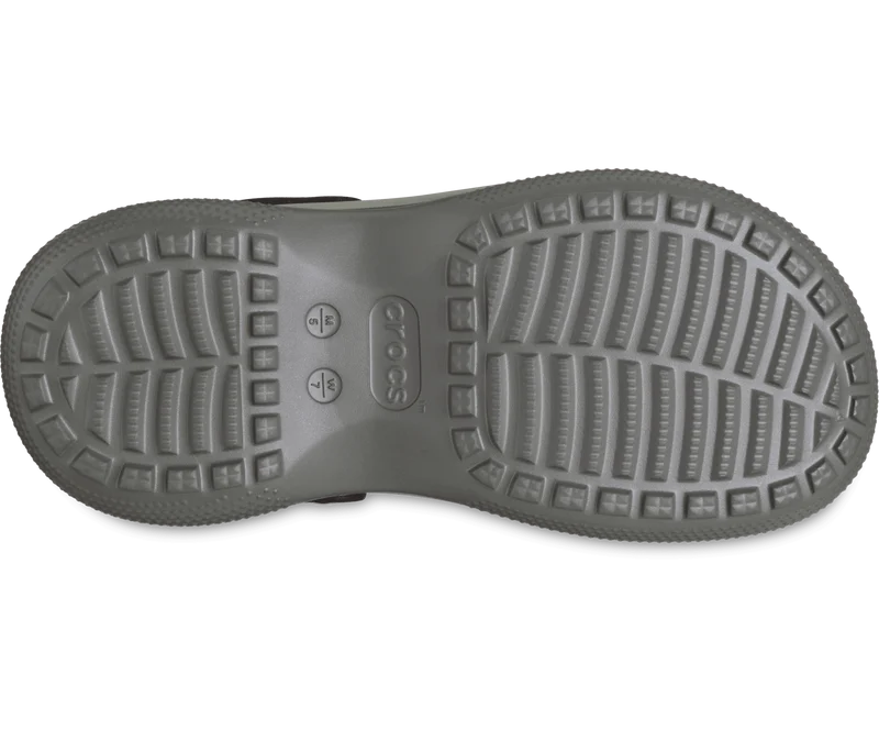 CROCS Unisex Klassischer Stapel-Clog | Schwarz