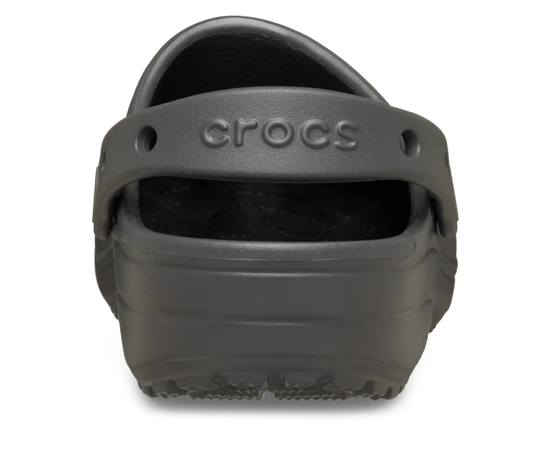 CROCS Unisex Klassischer Blumen-Clog mit Cut-Out | Schwarzer Sand