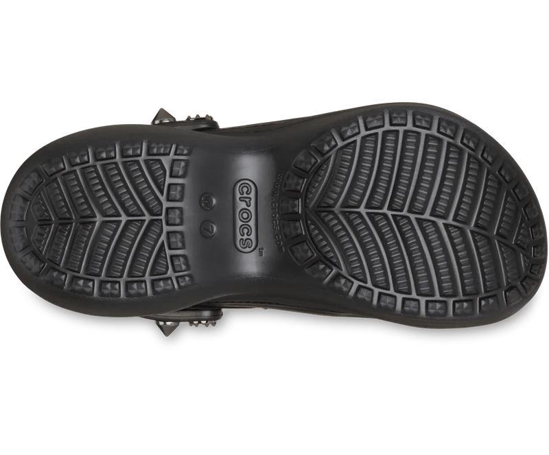 CROCS Unisex Bae Nieten-Clog | Schwarz