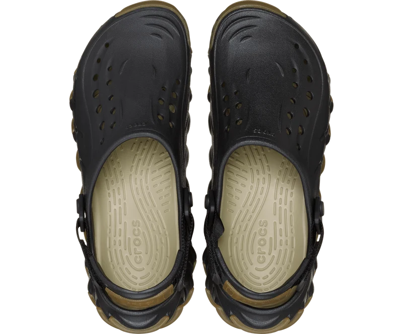 CROCS Unisex Echo Gum Clog | Schwarz