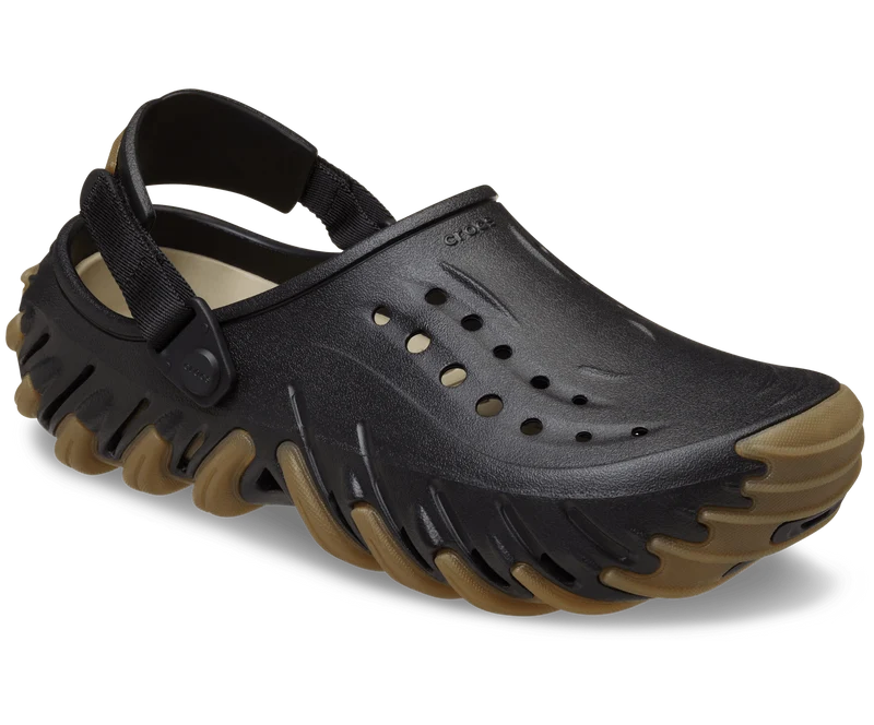 CROCS Unisex Echo Gum Clog | Schwarz