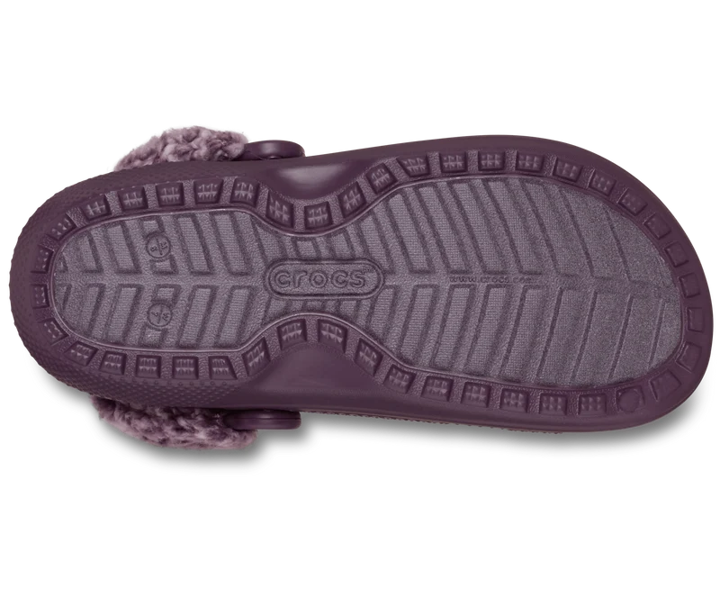 CROCS Unisex-Fleece Lined Clog | Plüschpflaume
