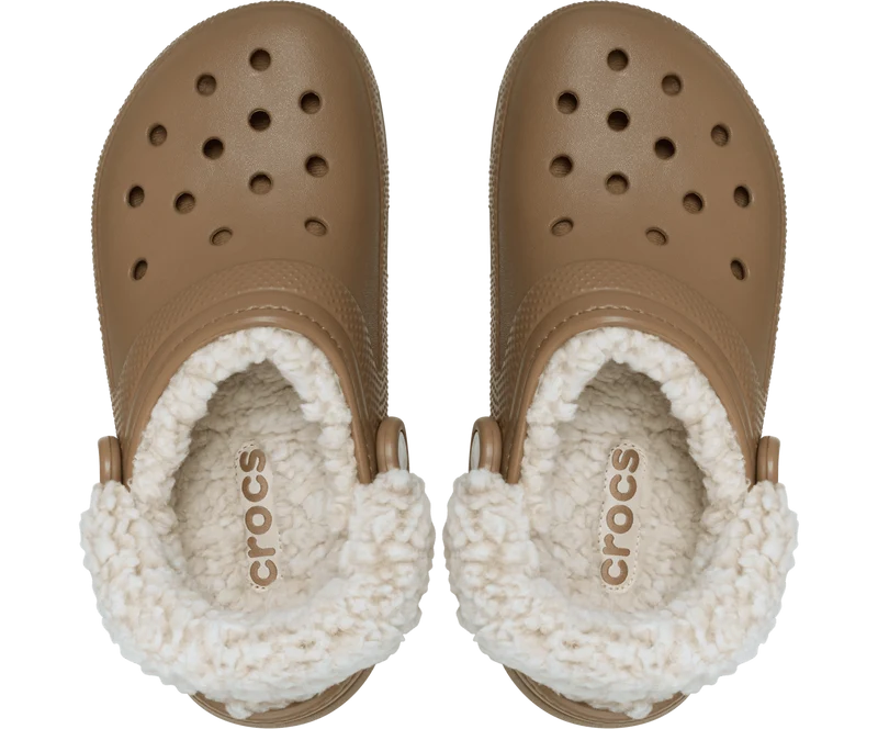 CROCS Unisex-Fleece Lined Clog | Sepia
