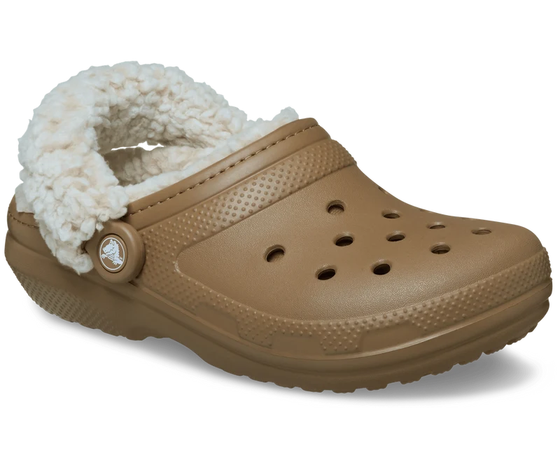 CROCS Unisex-Fleece Lined Clog | Sepia
