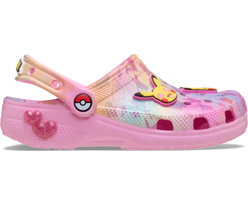 CROCS Kinder Pokemon Pikachu Rosa Clog